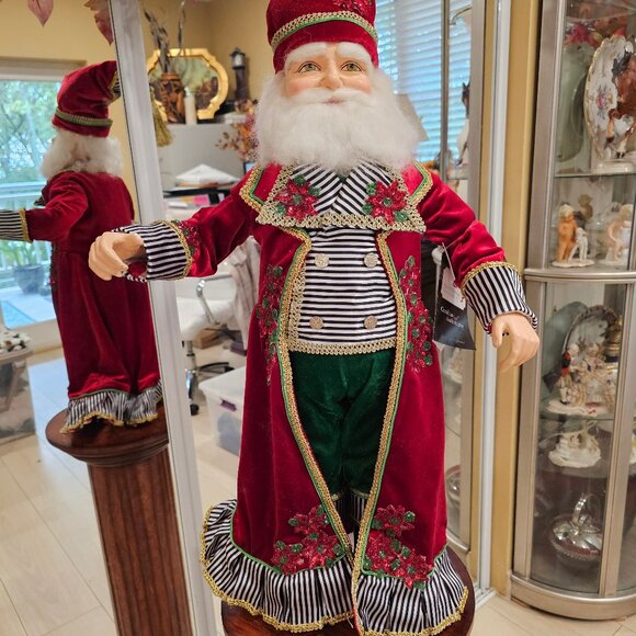 Katherine's Collection Santa, 27" - Picture 1 of 13